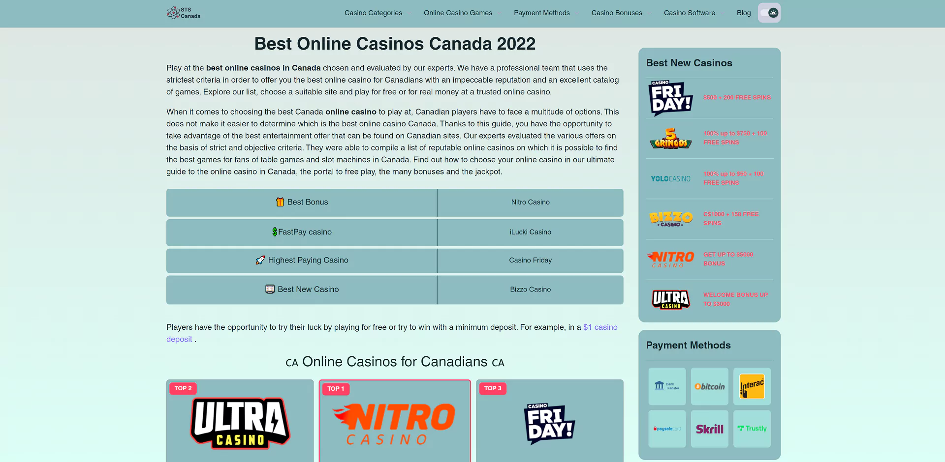 Here Is What You Should Do For Your 10 casinos Canada